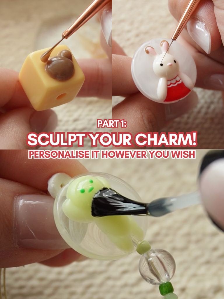 doo.nail X beadbadwolf 3D Art Charm Workshop